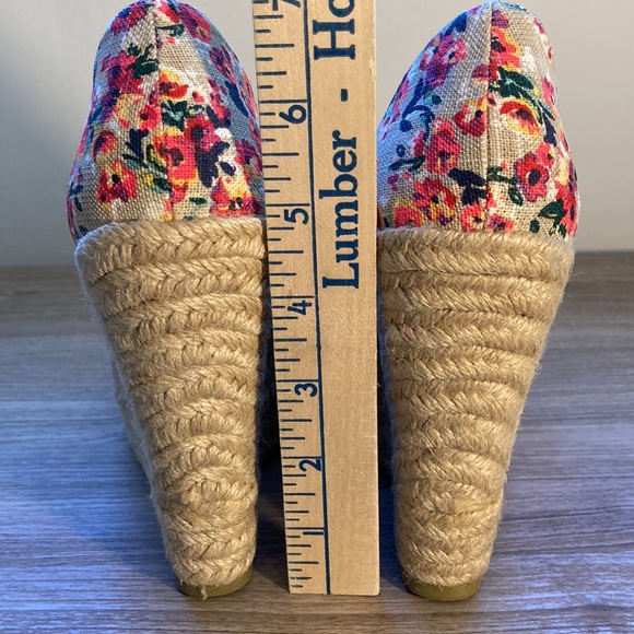 NWT Groove platform espadrilles wedge heel 6 - Picture 5 of 15